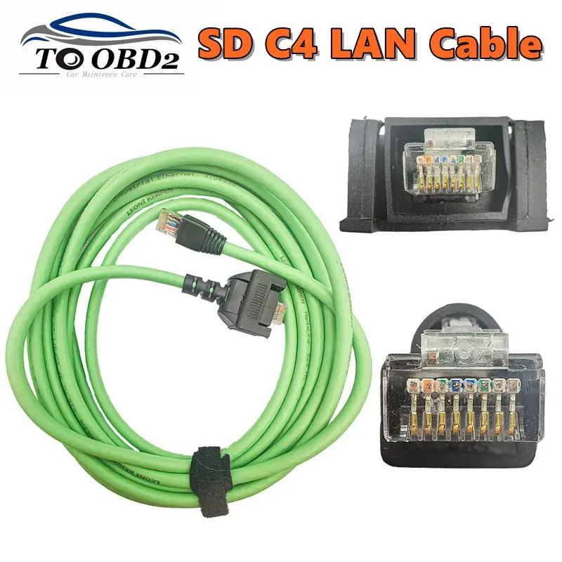 Lan Cable for MB STAR SD C4 Car Diagnostic Network Cable Connect STAR C4 Truck Diagnostic Tool Multiplexer Interface
Lan Cable for MB STAR SD C4 Car Diagnostic Network Cable Connect STAR C4 Truck Diagnostic Tool Multiplexer Interface