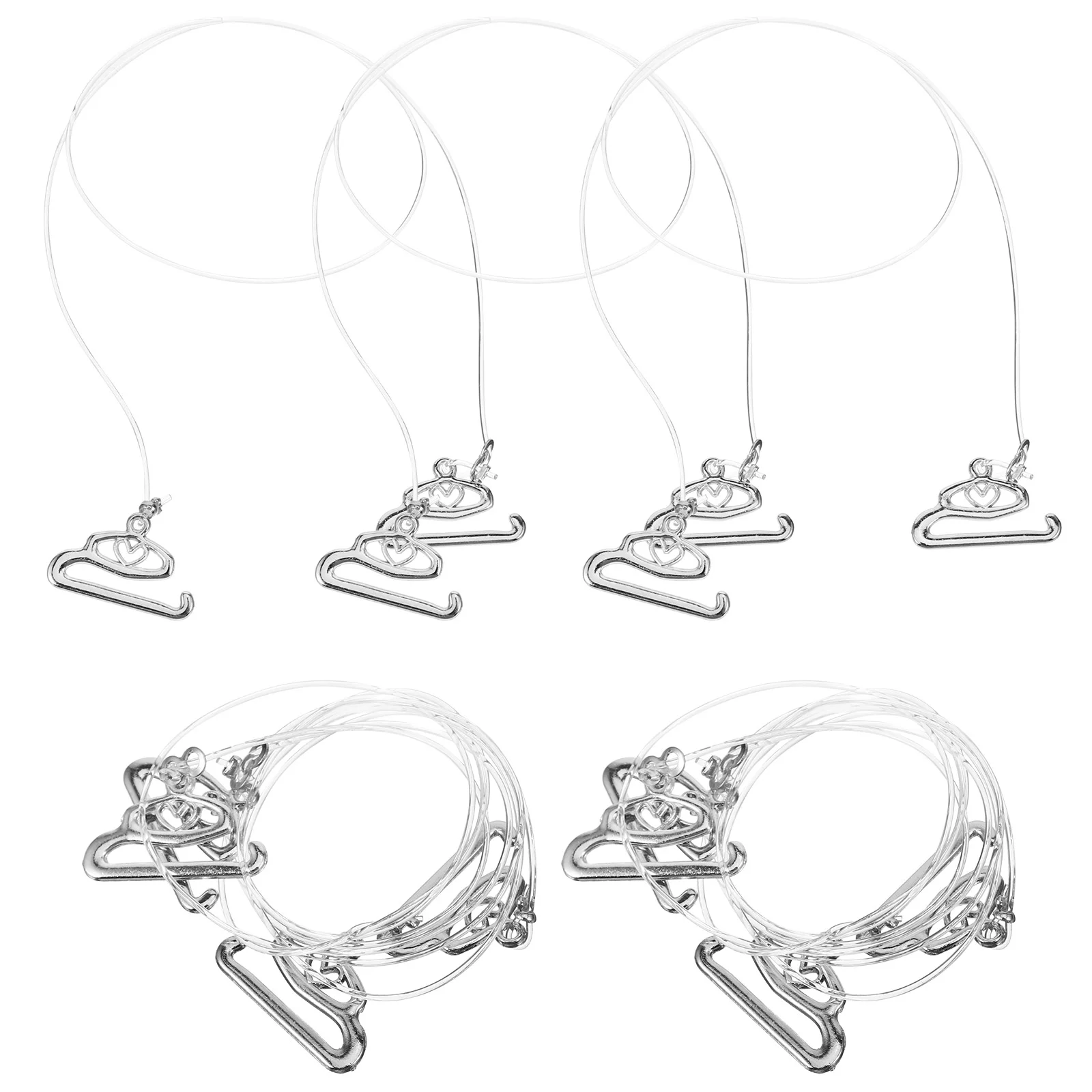16 Pcs Transparent Invisible Decorative Straps Love Buckle Summer Shoulder Clips Extension
16 Pcs Transparent Invisible Decorative Straps Love Buckle Summer Shoulder Clips Extension