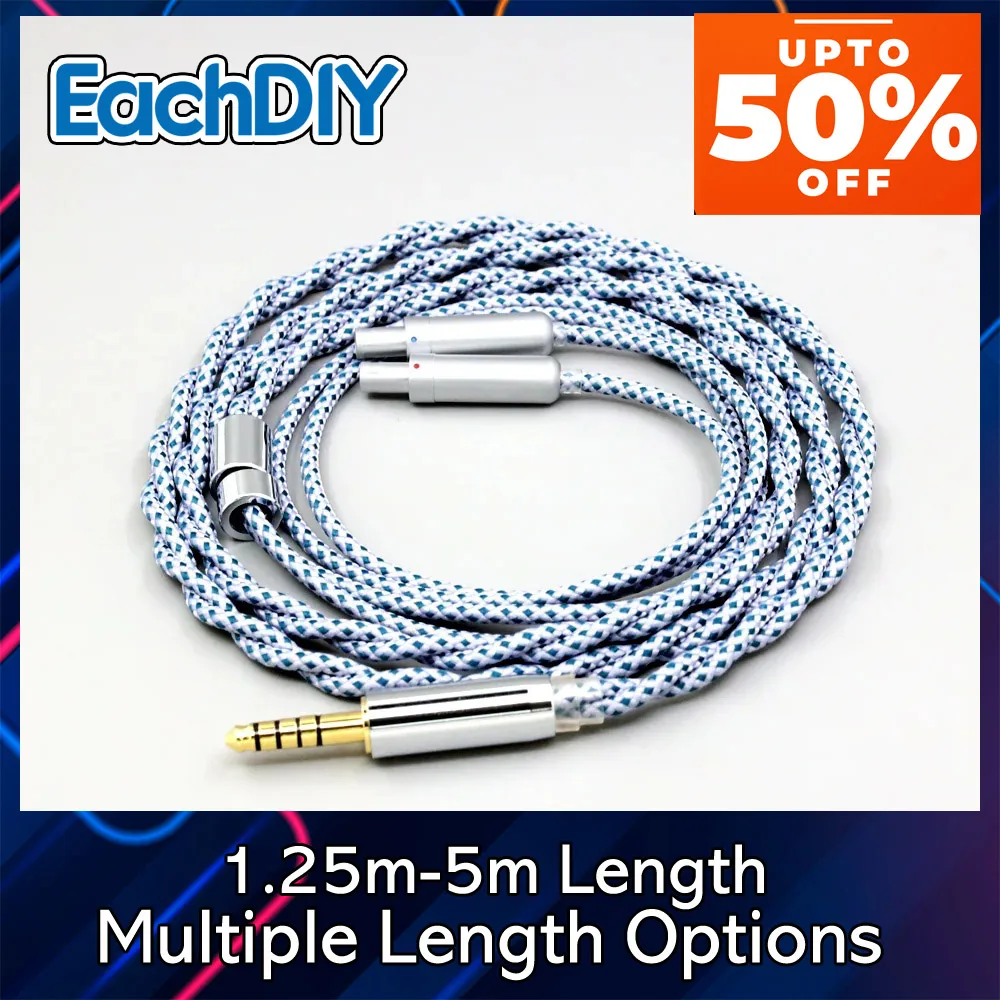 OCC Shielding Pure 99% Silver Mix Graphene Earphone Cable For Sennheiser HD800 HD800s HD820s HD820 Dharma D1000 8652
OCC Shielding Pure 99% Silver Mix Graphene Earphone Cable For Sennheiser HD800 HD800s HD820s HD820 Dharma D1000 8652