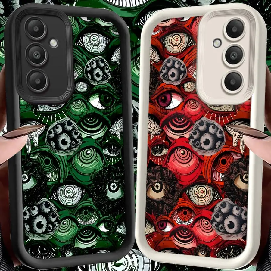 Green Red Scary Eyes Soft Shell Phone Case for Samsung Galaxy S23 FE S24 Plus S25+ S20FE S21 S22 S24Ultra S25 Ultra
Green Red Scary Eyes Soft Shell Phone Case for Samsung Galaxy S23 FE S24 Plus S25+ S20FE S21 S22 S24Ultra S25 Ultra
