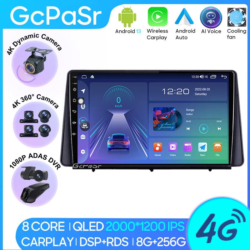 Car Radio Android 13 For Ford Focus 2019 GPS Navigation Video 5G Auto Stereo Wifi Screen Bluetooth Multimedia Player No 2din DVD
Car Radio Android 13 For Ford Focus 2019 GPS Navigation Video 5G Auto Stereo Wifi Screen Bluetooth Multimedia Player No 2din DVD