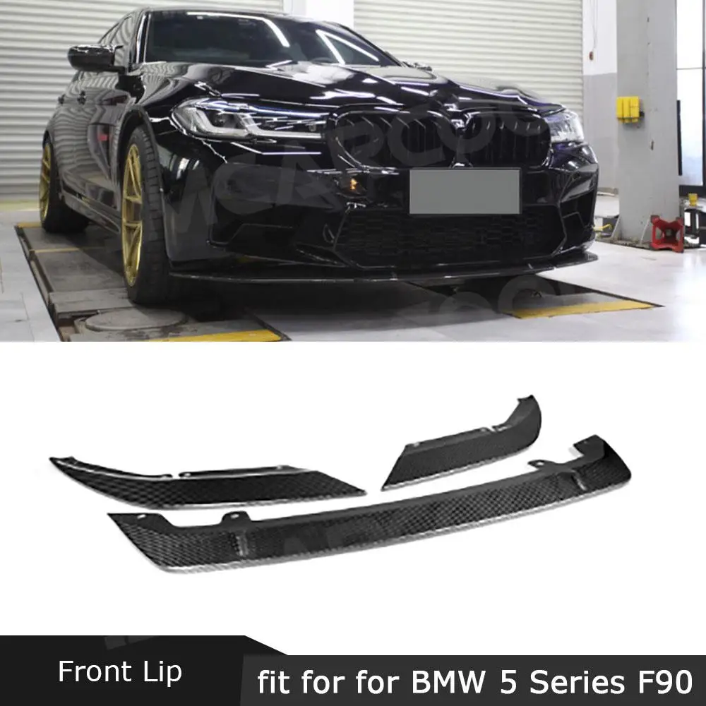 Dry Carbon Fiber Front Bumper Lip Chin Spoiler Splitters Flaps Canards Head Protector for BMW 5 SeriesF90 M5 Competition 2021+
Dry Carbon Fiber Front Bumper Lip Chin Spoiler Splitters Flaps Canards Head Protector for BMW 5 SeriesF90 M5 Competition 2021+