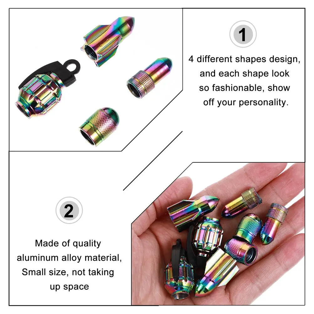 8Pcs Valve Caps Premium Tire Stem Caps Long-Lasting Lightweight Dirt-Resistant Bike Supply Air Tight Sealing Replaceable
8Pcs Valve Caps Premium Tire Stem Caps Long-Lasting Lightweight Dirt-Resistant Bike Supply Air Tight Sealing Replaceable
