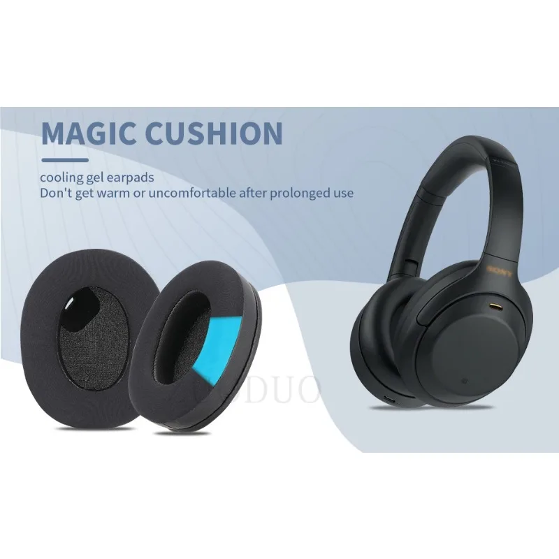 Ear Pads For Sony WH-1000XM4 Headphones replacement earmuff pillow covers upgraded cooling Gel ear cushions
Ear Pads For Sony WH-1000XM4 Headphones replacement earmuff pillow covers upgraded cooling Gel ear cushions