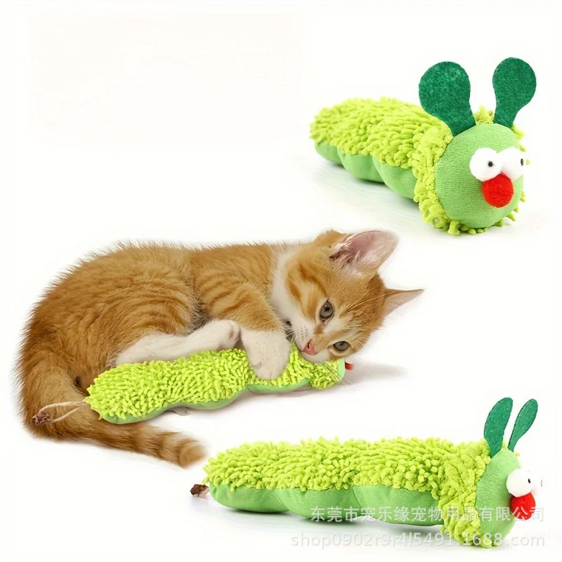 2026 New Catnip Plush Caterpillar Toy, Silvervine Crinkle Kicker, Interactive Teaser for Stress & Boredom Relief Indoor Cats
2026 New Catnip Plush Caterpillar Toy, Silvervine Crinkle Kicker, Interactive Teaser for Stress & Boredom Relief Indoor Cats