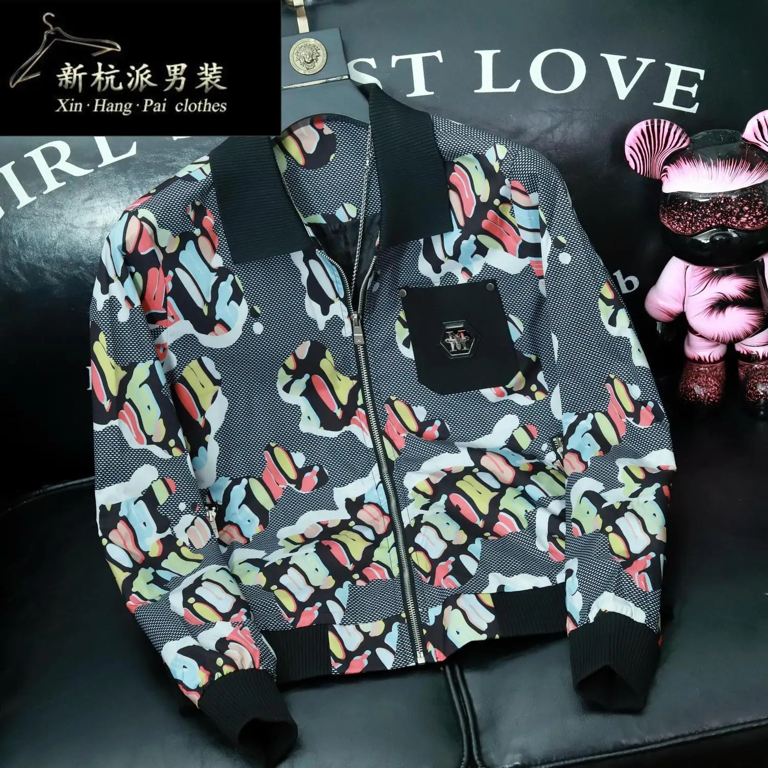 2025 personalized printing men's autumn new lapel jacket trendy casual top large size slim handsome jacket
2025 personalized printing men's autumn new lapel jacket trendy casual top large size slim handsome jacket