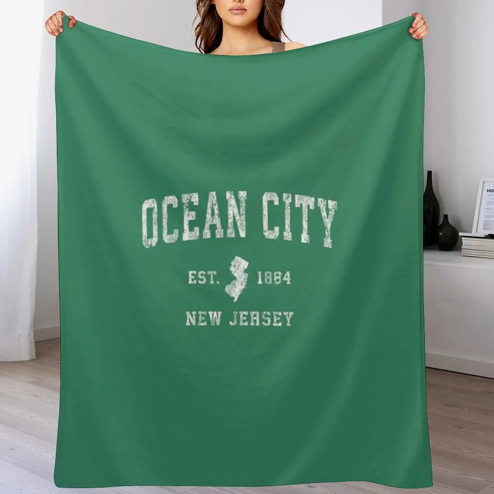 Ocean City New Jersey NJ Vintage Athletic Sports Design Throw Blanket Warm Decorative Sofas Flannels Decoratives Blankets
Ocean City New Jersey NJ Vintage Athletic Sports Design Throw Blanket Warm Decorative Sofas Flannels Decoratives Blankets