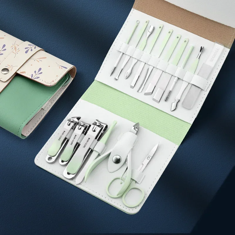 16pcs nail clipper set, exquisite stainless steel manicure tools for women, sharp nail clippers manicure complete set
16pcs nail clipper set, exquisite stainless steel manicure tools for women, sharp nail clippers manicure complete set