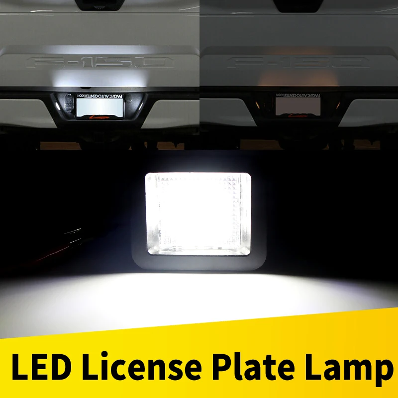 2X LED Number License Plate Light For Ford F-150 F-150 Raptor 2015-2018 OEM#FL3Z-13550-A Canbus Error Free white Car Accessories
2X LED Number License Plate Light For Ford F-150 F-150 Raptor 2015-2018 OEM#FL3Z-13550-A Canbus Error Free white Car Accessories