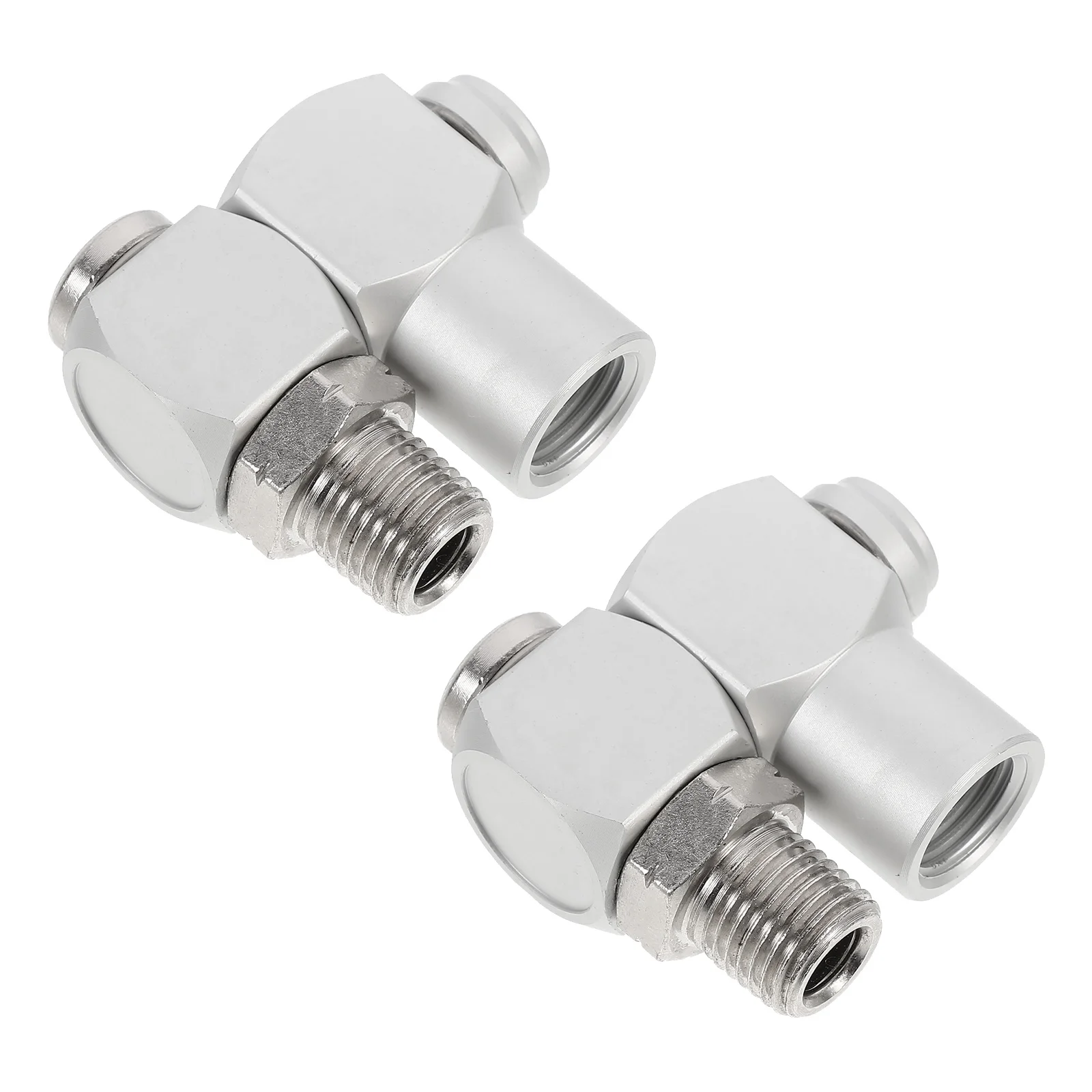 2pcs Rotary Joint Pneumatic Connector Metal Fitting Swivel Connectors for Garden Car Safe Thread Hose Tool 3D Printing
2pcs Rotary Joint Pneumatic Connector Metal Fitting Swivel Connectors for Garden Car Safe Thread Hose Tool 3D Printing