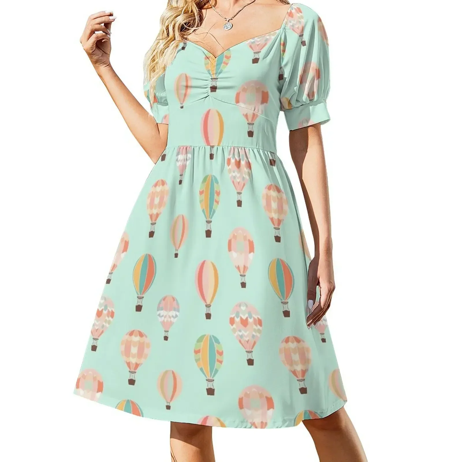 hot air balloon 2 Short-Sleeved Dress dresses women summer 2025 elegant dress Dress
hot air balloon 2 Short-Sleeved Dress dresses women summer 2025 elegant dress Dress