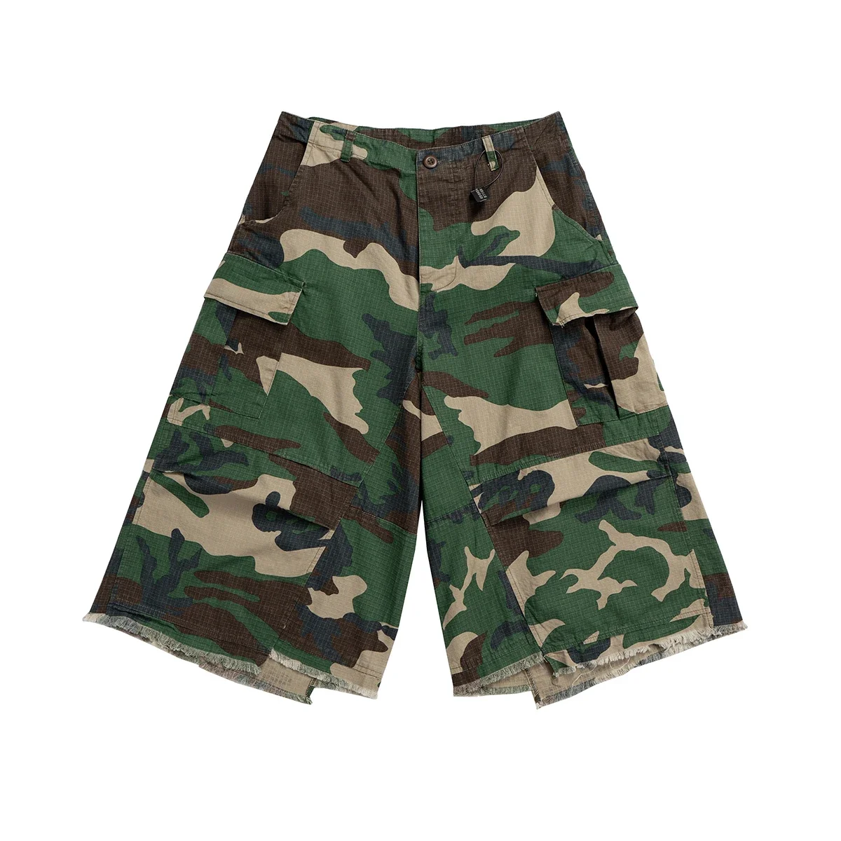 Streetwear Camouflage Baggy Over Knee Cargo Shorts for Men Wide Leg Patchwork Casual Loose Trousers Summer Multi-pockets Short
Streetwear Camouflage Baggy Over Knee Cargo Shorts for Men Wide Leg Patchwork Casual Loose Trousers Summer Multi-pockets Short