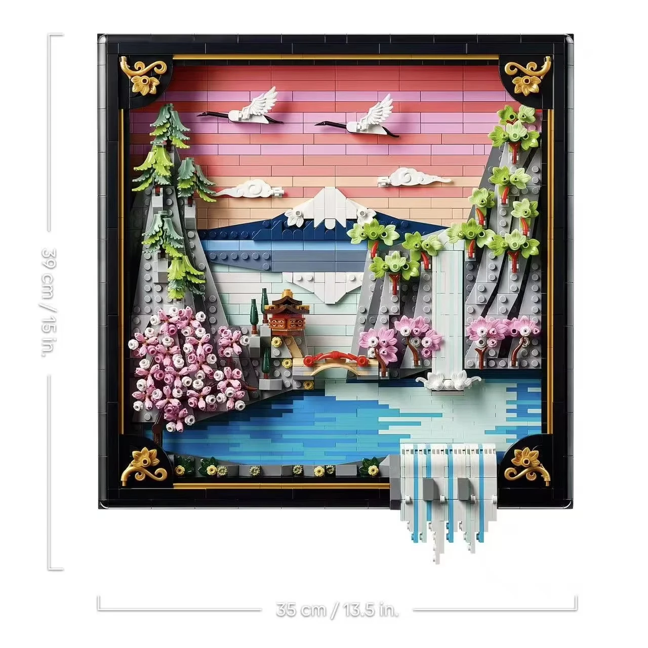 1892 PCS Art and Life Japanese Cherry Blossom Landscape Model Building Blocks DIY Creative Toys Decoration Christmas Gifts
1892 PCS Art and Life Japanese Cherry Blossom Landscape Model Building Blocks DIY Creative Toys Decoration Christmas Gifts