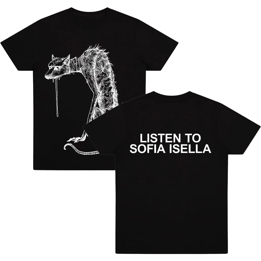 The Dog T-Shirt Sofia Isella Cotton Tee Harajuku Casual Short Sleeve Womens Men Streetwear Crew Neck Tops Fashion Y2K Clothing
The Dog T-Shirt Sofia Isella Cotton Tee Harajuku Casual Short Sleeve Womens Men Streetwear Crew Neck Tops Fashion Y2K Clothing