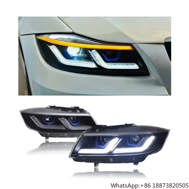 E90 Upgrade Headlight for BMW 3 Series 2005-2012 LED Head Lamps DRL Auto Lights Retrofit Dynamic Turn Signals Projector Lens
E90 Upgrade Headlight for BMW 3 Series 2005-2012 LED Head Lamps DRL Auto Lights Retrofit Dynamic Turn Signals Projector Lens