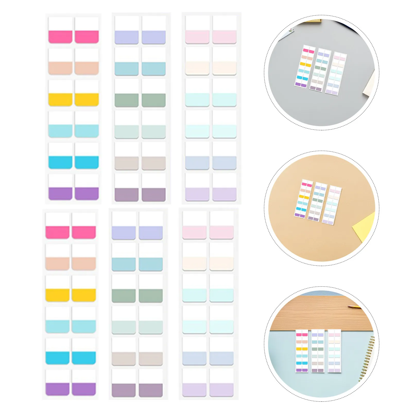 30 Sheets Mark Index Tabs Multi-Colored Writable Sticky Book Tabs for Notebooks Journals Page Markers Sticky Bookmarks
30 Sheets Mark Index Tabs Multi-Colored Writable Sticky Book Tabs for Notebooks Journals Page Markers Sticky Bookmarks