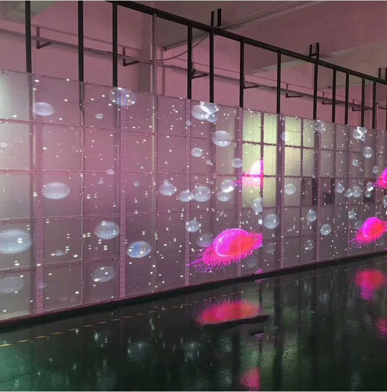 Lightweight Window Screen Glass Wall P3.91-7.8 Indoor Transparent Led Display
Lightweight Window Screen Glass Wall P3.91-7.8 Indoor Transparent Led Display