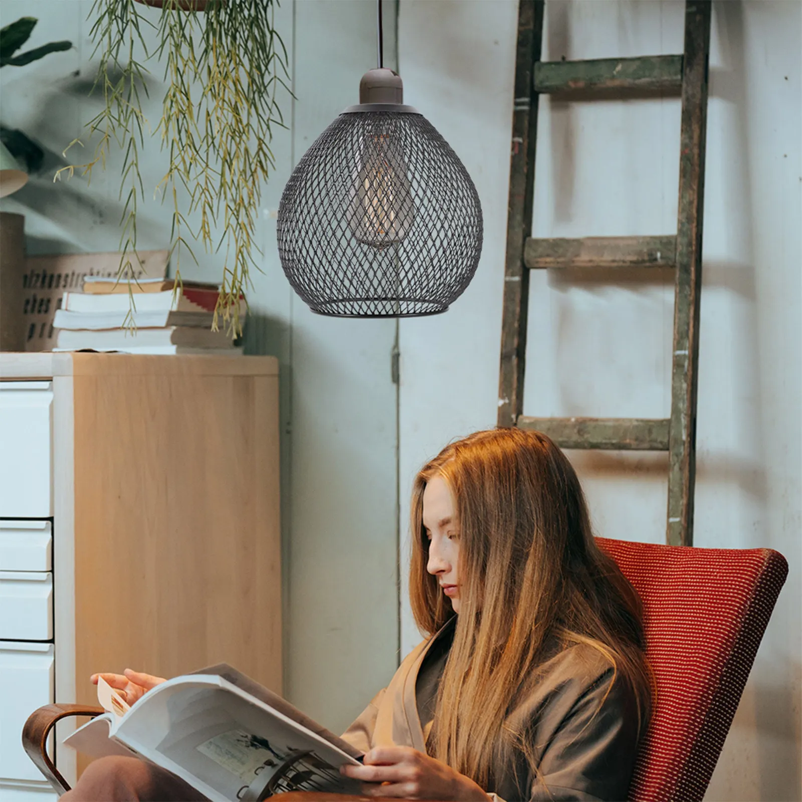 Water Drop Shape Hollow Out Pendant Lamp Shade Metal Lamp Cover Iron Wire Mesh Lampshade Decorative Vintage Ceiling Lights
Water Drop Shape Hollow Out Pendant Lamp Shade Metal Lamp Cover Iron Wire Mesh Lampshade Decorative Vintage Ceiling Lights