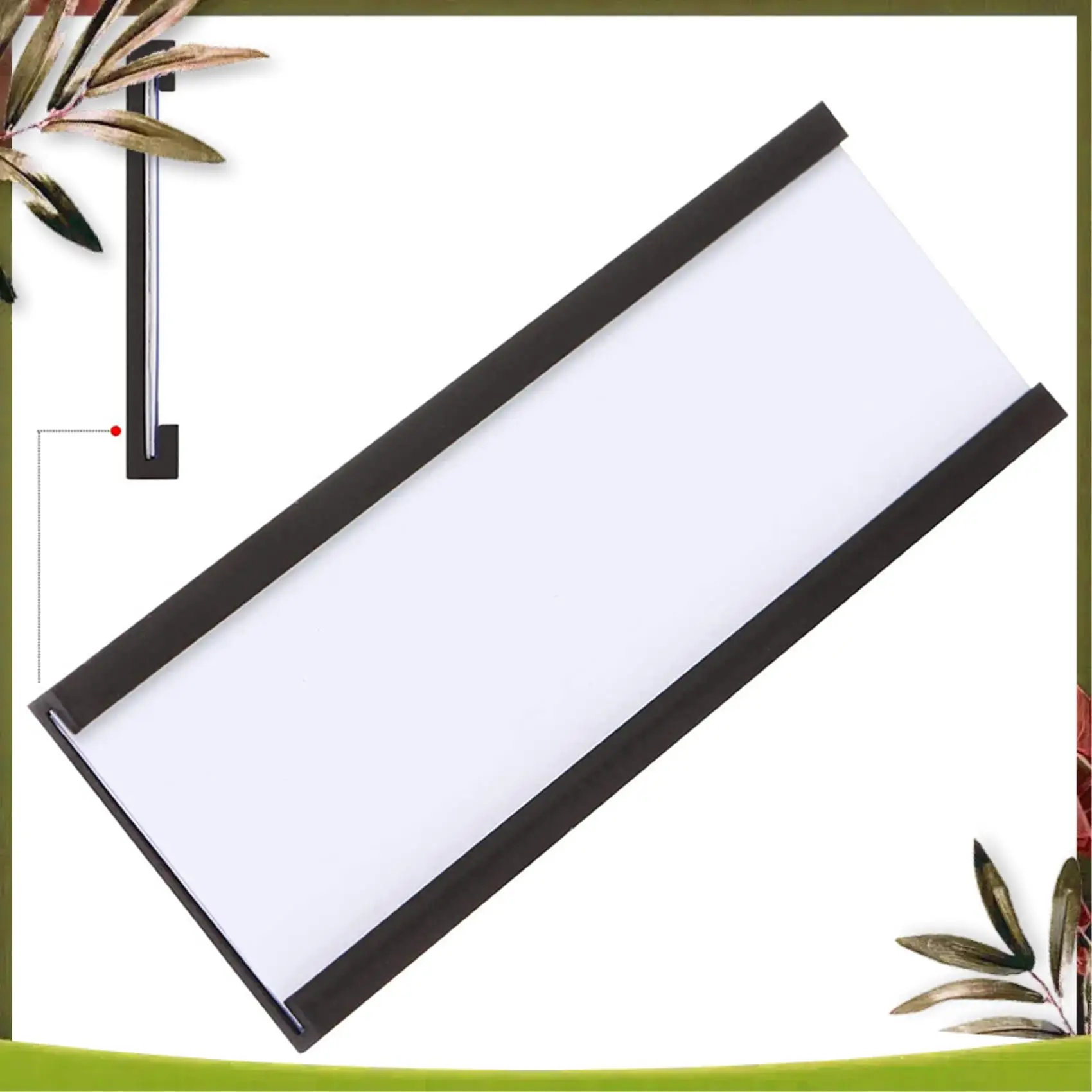 New-120Pcs Magnetic Label Holders With Magnetic Data Card Holders With Clear Plastic Protectors For Metal Shelf (1 X 3 Inch)
New-120Pcs Magnetic Label Holders With Magnetic Data Card Holders With Clear Plastic Protectors For Metal Shelf (1 X 3 Inch)