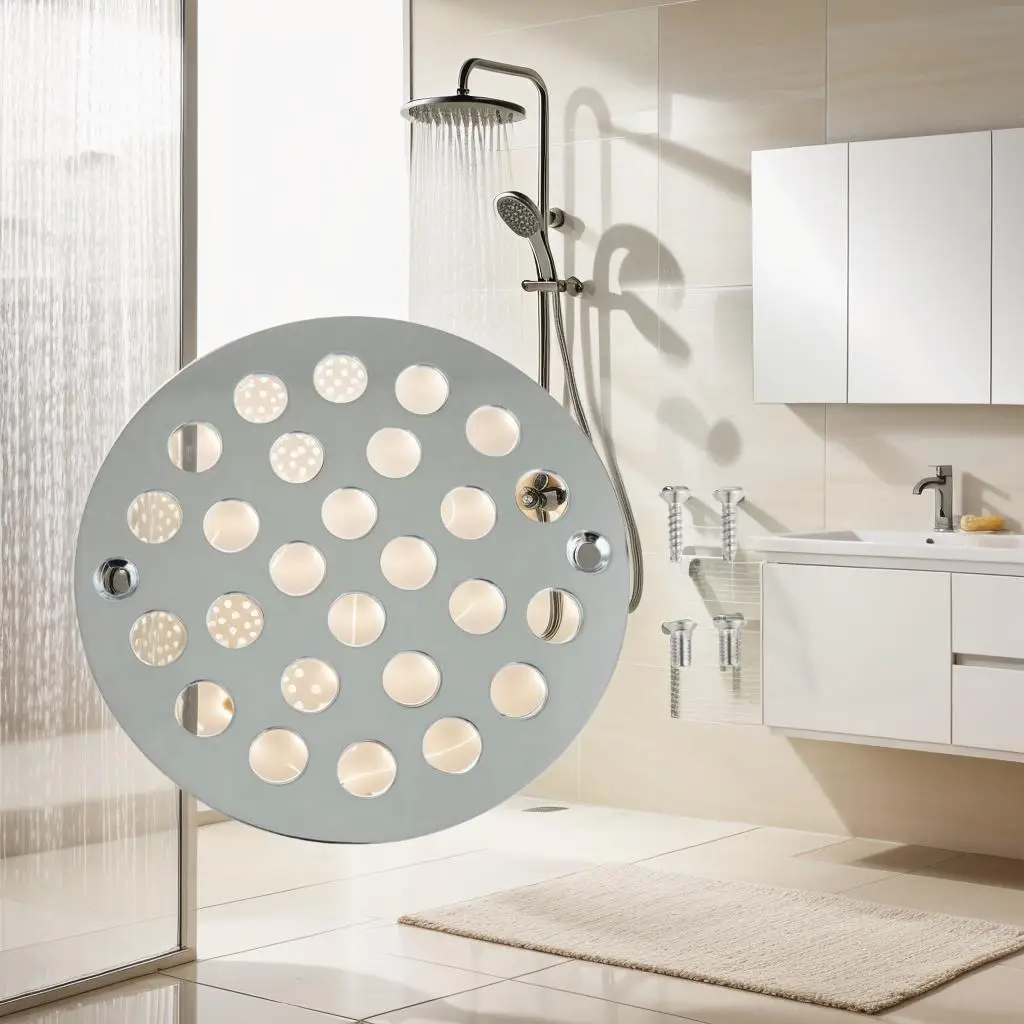 1pc Floor Drain Cover Stainless Steel Round Drain Filter Panel For Hair Debris Filter Cleaning Mesh For Bathroom Hardware
1pc Floor Drain Cover Stainless Steel Round Drain Filter Panel For Hair Debris Filter Cleaning Mesh For Bathroom Hardware