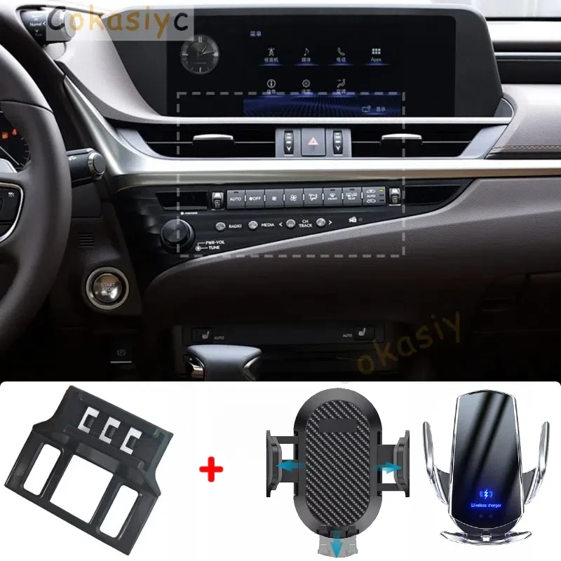Car Phone Holder For Lexus ES 2018 2019 2020 Mobile Phone Mounts Car Wireless Charging Special Fixed Base Accessories
Car Phone Holder For Lexus ES 2018 2019 2020 Mobile Phone Mounts Car Wireless Charging Special Fixed Base Accessories