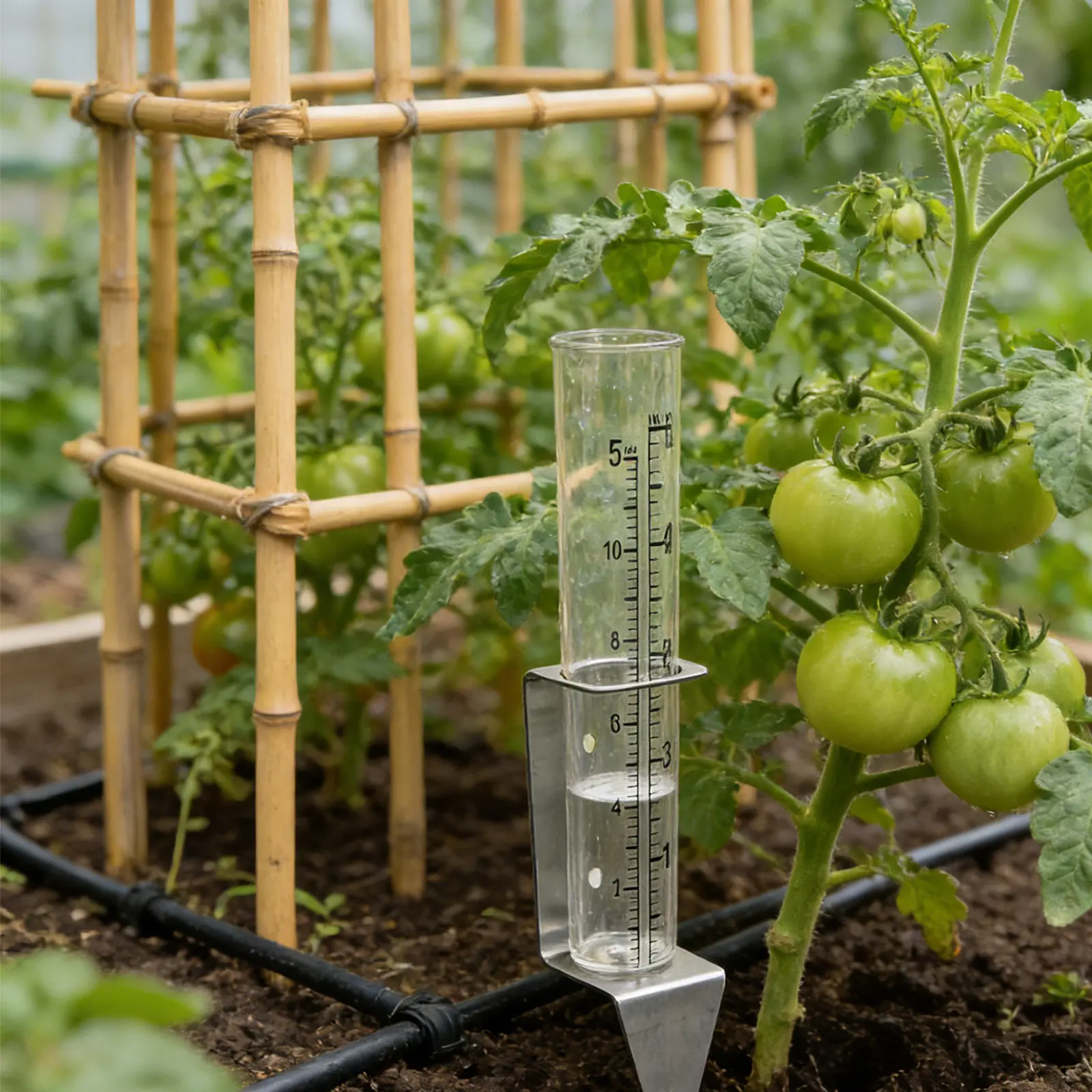Outdoor Rain Gauge Stainless Steel Bracket Freeze Proof Large Numbers Accurate Measurement Yard Garden Lawn Fence Farm Weather
Outdoor Rain Gauge Stainless Steel Bracket Freeze Proof Large Numbers Accurate Measurement Yard Garden Lawn Fence Farm Weather