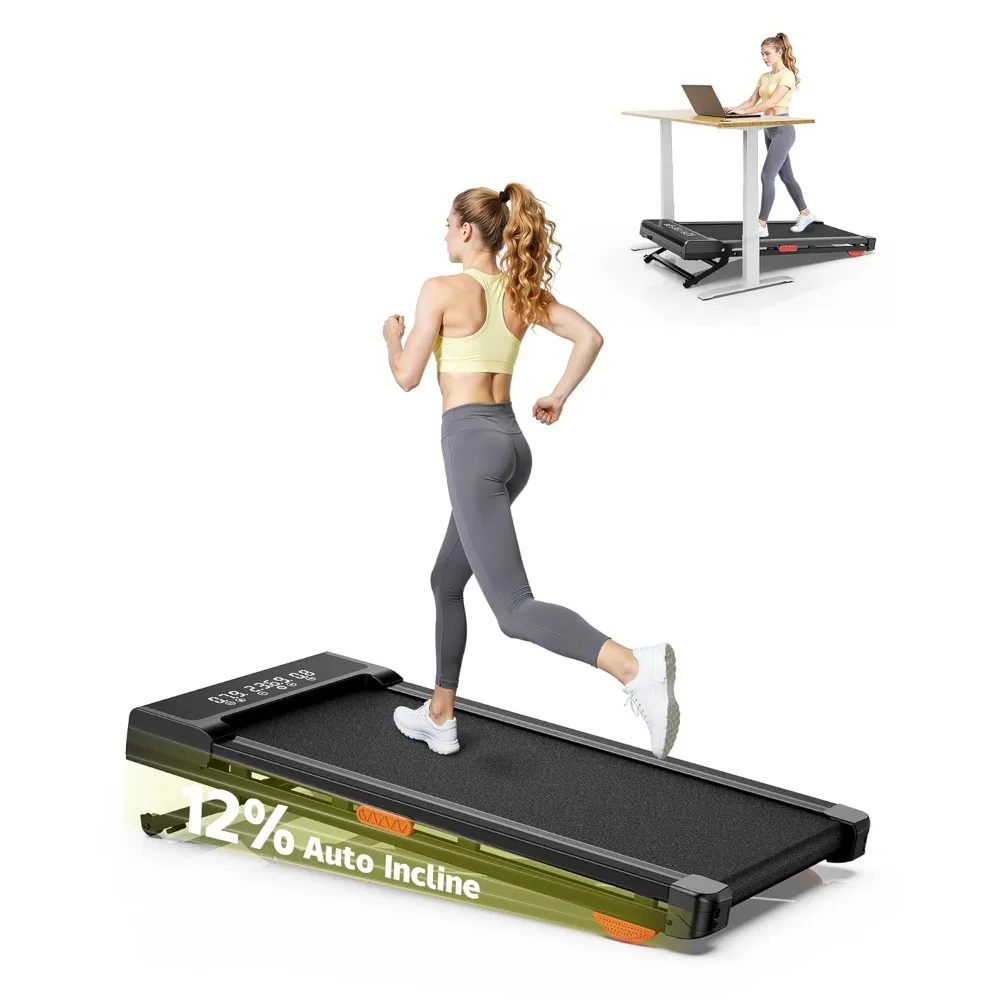 Auto Incline 12-Level Quiet Walking Pad Treadmill 3.0HP Handlebar 350lb Foldable LED Display Home Office Gym, Custom
Auto Incline 12-Level Quiet Walking Pad Treadmill 3.0HP Handlebar 350lb Foldable LED Display Home Office Gym, Custom