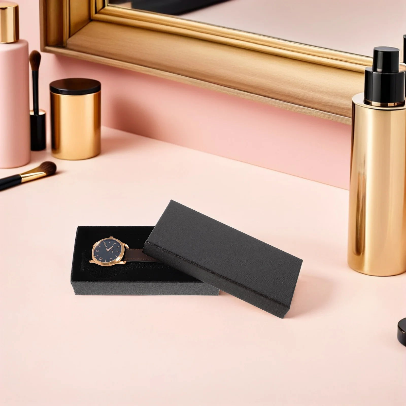 10pcs Black Rectangular Watch Box Elegant Watch Storage Organizer Display Stand Holder Single Jewelry Presentation Case Travel
10pcs Black Rectangular Watch Box Elegant Watch Storage Organizer Display Stand Holder Single Jewelry Presentation Case Travel