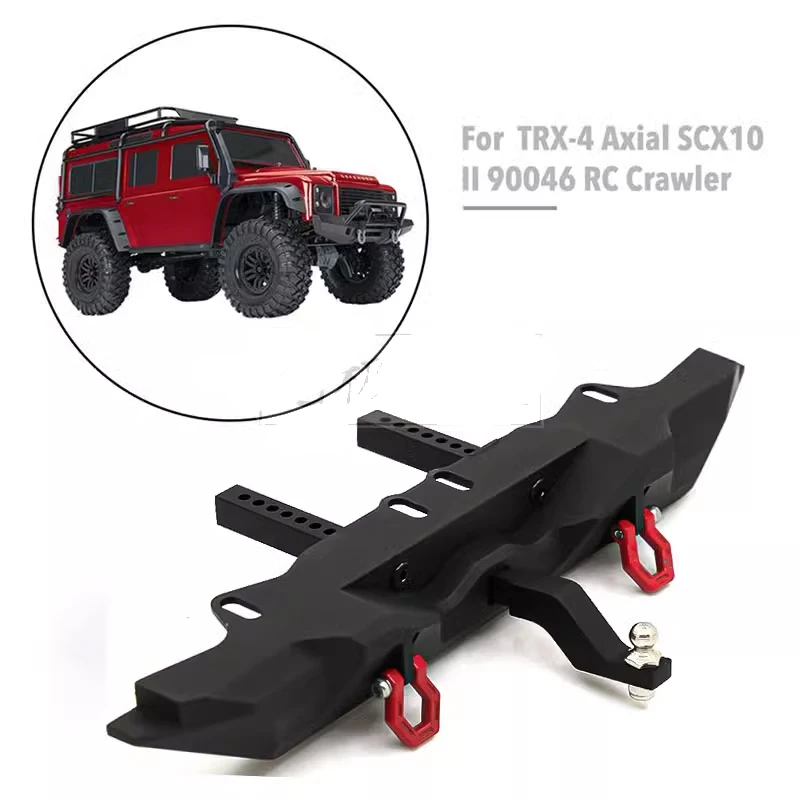Металлический бампер, задний ударный бампер, подходит для 1:10 TRX4 для Axial SCX10I1 90046 RC Crawler RC, автомобильные аксессуары для скалолазания
Металлический бампер, задний ударный бампер, подходит для 1:10 TRX4 для Axial SCX10I1 90046 RC Crawler RC, автомобильные аксессуары для скалолазания