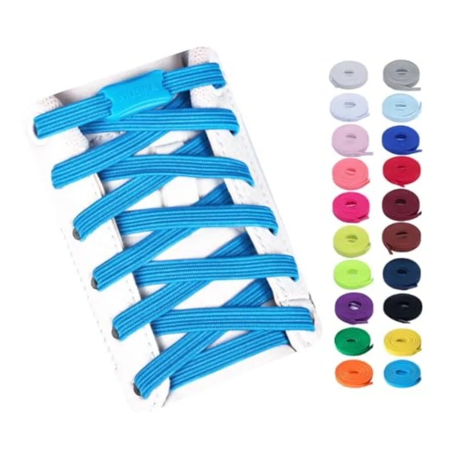 Booyckiy No Tie Elastic Shoelaces for,Adults, Adjustable Tieless Shoe Lace
Booyckiy No Tie Elastic Shoelaces for,Adults, Adjustable Tieless Shoe Lace