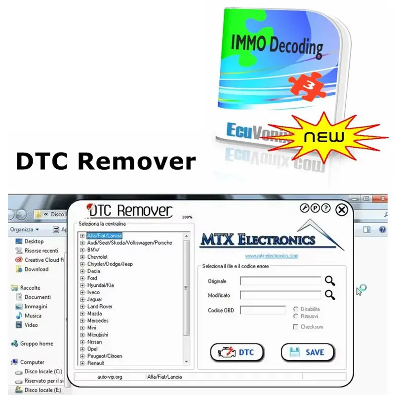 EcuVonix 3.2 IMMO Universal Decoding Remove IMMO Offwith Keygen Unlimited Crack+Software MTX DTC Remover 1.8.5.0 With Keygen
EcuVonix 3.2 IMMO Universal Decoding Remove IMMO Offwith Keygen Unlimited Crack+Software MTX DTC Remover 1.8.5.0 With Keygen