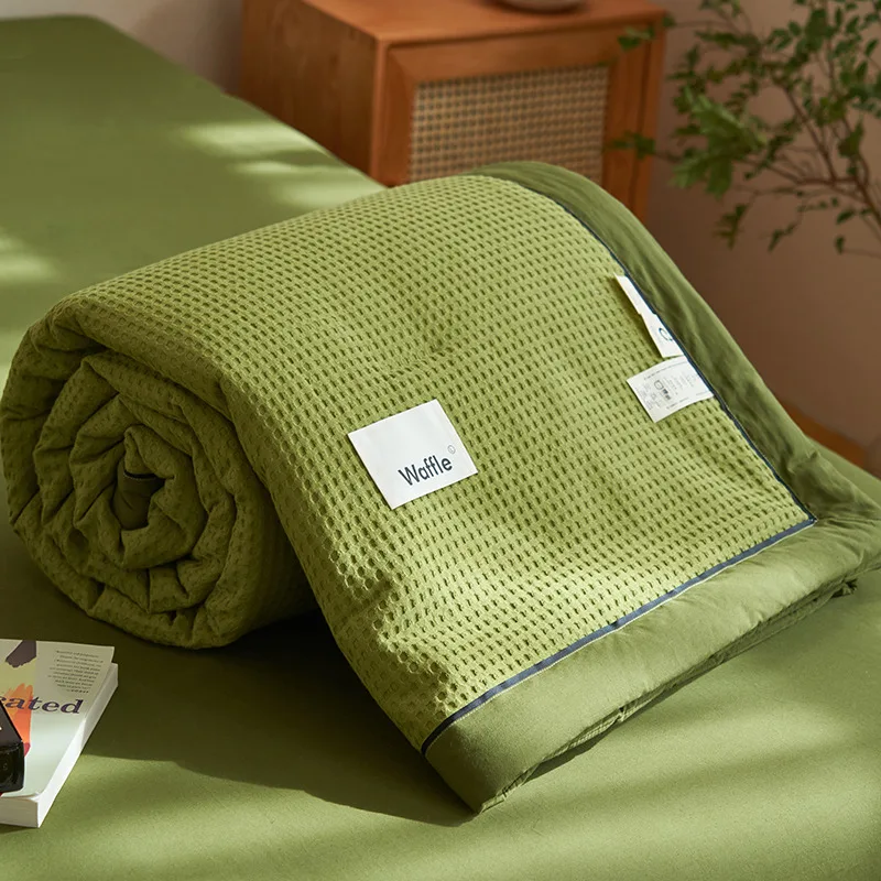 AI WINSURE Plaid Summer Quilt Pure Cotton Blanket for Single Double Bed Sofa Throw for Couch Air Conditioning Quilt Breathable
AI WINSURE Plaid Summer Quilt Pure Cotton Blanket for Single Double Bed Sofa Throw for Couch Air Conditioning Quilt Breathable