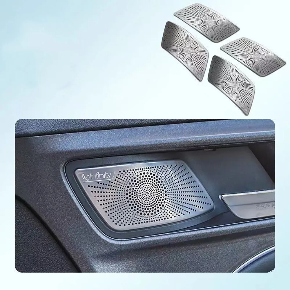 For Tank 300 2023 2024 Car Door Handle Horn Cover Audio Frame Stainless Steel Decorative Protective Cover Interior Modification
For Tank 300 2023 2024 Car Door Handle Horn Cover Audio Frame Stainless Steel Decorative Protective Cover Interior Modification