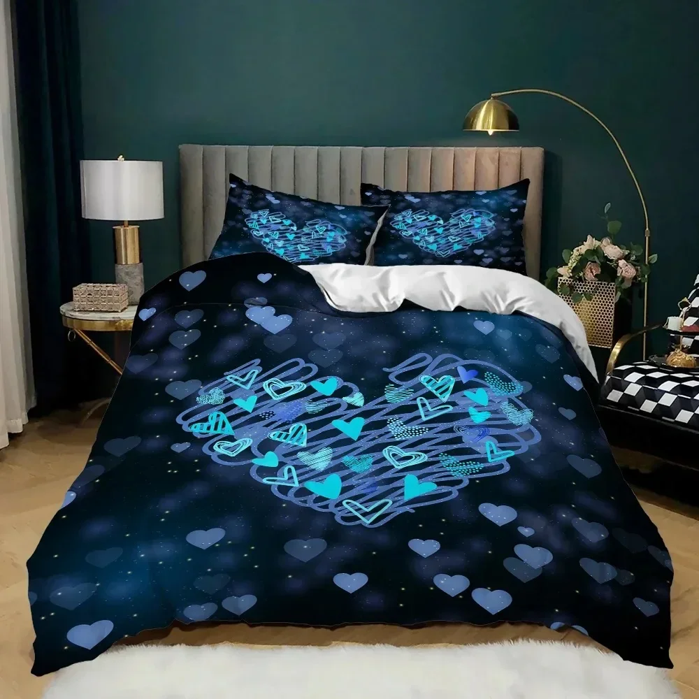 Valentine's Day Themed Duvet Cover Bedding Set Quilt Cover Love Red Pink Purple Blue Single Double TwinQueen For Couples
Valentine's Day Themed Duvet Cover Bedding Set Quilt Cover Love Red Pink Purple Blue Single Double TwinQueen For Couples