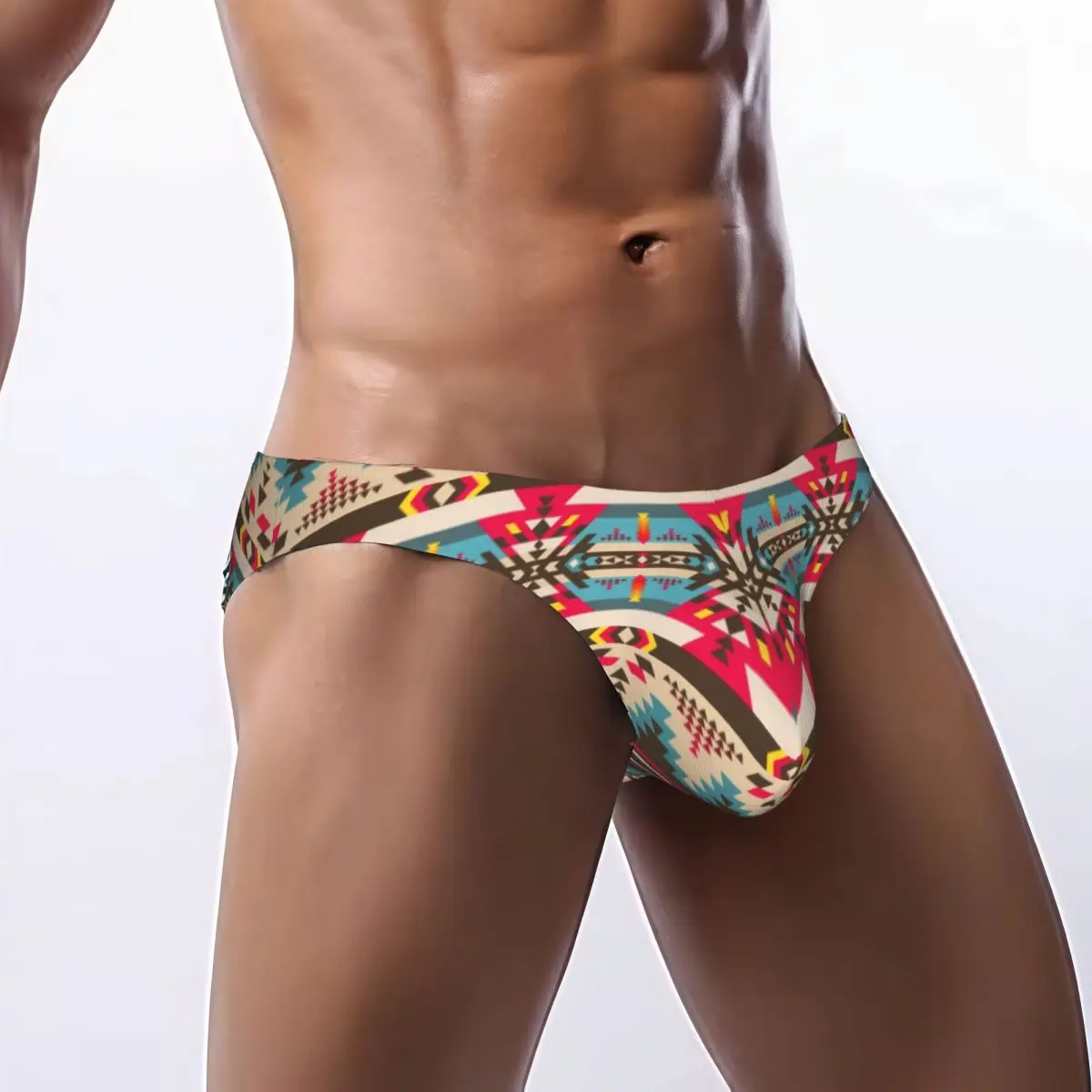 Men's Panties Man Briefs Native Southwestern Geometric Pattern Sexy Underwear Male Bikini Underpants
Men's Panties Man Briefs Native Southwestern Geometric Pattern Sexy Underwear Male Bikini Underpants