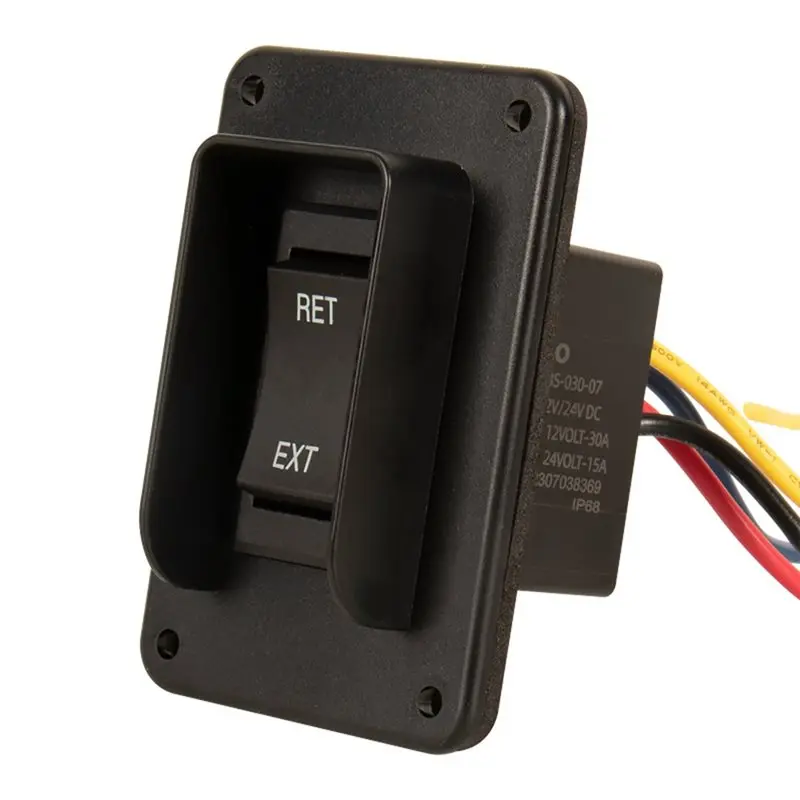 Выключатель-стабилизатор Power Rocker 12В/24В, водонепроницаемый IP68, выдвижной 4-контактный кабель, с функцией мгновенного переключения полярности - T48C
Выключатель-стабилизатор Power Rocker 12В/24В, водонепроницаемый IP68, выдвижной 4-контактный кабель, с функцией мгновенного переключения полярности - T48C