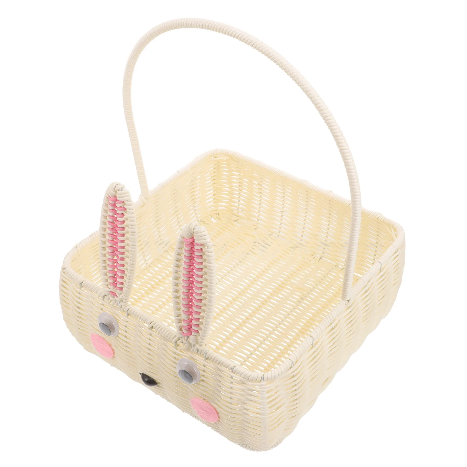 Rabbit Ears Fruit Basket TL77 Small Square Woven Storage Bins Imitation Rattan PP Hose Home Decor Functional
Rabbit Ears Fruit Basket TL77 Small Square Woven Storage Bins Imitation Rattan PP Hose Home Decor Functional