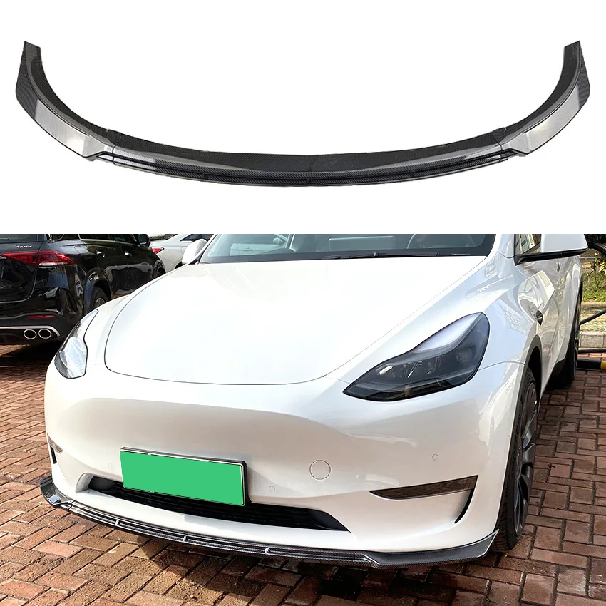 Single Piece Front Lower Splitter Spoiler Fit Tesla Model Y Piano Black Carbon Fiber Aerodynamic Sport Mod Accessory
Single Piece Front Lower Splitter Spoiler Fit Tesla Model Y Piano Black Carbon Fiber Aerodynamic Sport Mod Accessory