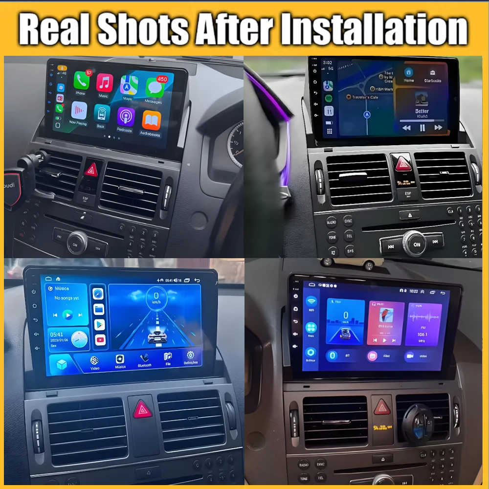 Автомобильная магнитола Android 16 для Mercedes Benz C-класса W204 S204 2006-2014, мультимедийный проигрыватель с CarPlay, навигационная интеллектуальная система, Wi-Fi
Автомобильная магнитола Android 16 для Mercedes Benz C-класса W204 S204 2006-2014, мультимедийный проигрыватель с CarPlay, навигационная интеллектуальная система, Wi-Fi