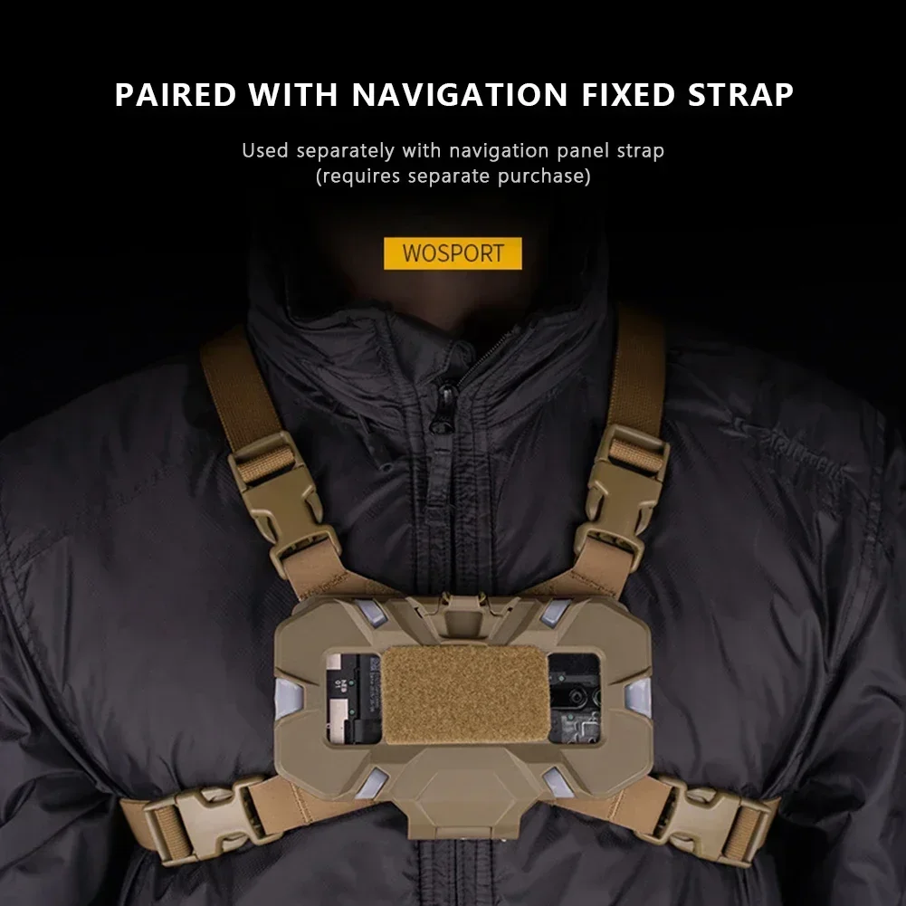 Folded Navigation Board Practical Chest Molle Phone Map Holder Carrier Airsoft Vest Accessories Outdoor Sports Cellphone Gear
Folded Navigation Board Practical Chest Molle Phone Map Holder Carrier Airsoft Vest Accessories Outdoor Sports Cellphone Gear