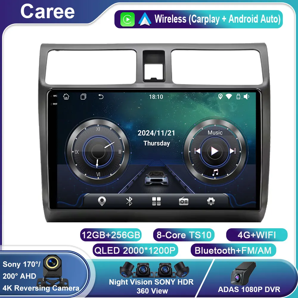 Android Car stereo Radio Multimidia Video Player For Suzuki Swift 2003 - 2010 Navigation GPS 4G WIFI BT DSP CarPlay No 2din DVD
Android Car stereo Radio Multimidia Video Player For Suzuki Swift 2003 - 2010 Navigation GPS 4G WIFI BT DSP CarPlay No 2din DVD