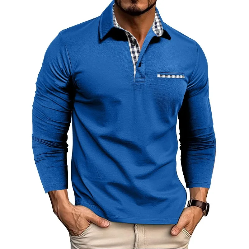 Men's Long Sleeve Color Blocked Shirt Casual Business Commuting Office Travel Sports Top
Men's Long Sleeve Color Blocked Shirt Casual Business Commuting Office Travel Sports Top
