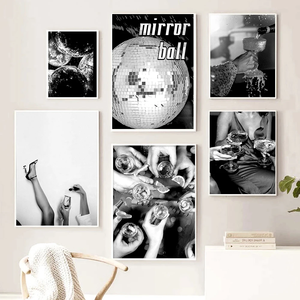Cheers Print Black White Tequila Poster Retro Cocktail Art Funky Trendy Bar Wall Canvas Painting Disco Feminist Room Home Decor
Cheers Print Black White Tequila Poster Retro Cocktail Art Funky Trendy Bar Wall Canvas Painting Disco Feminist Room Home Decor