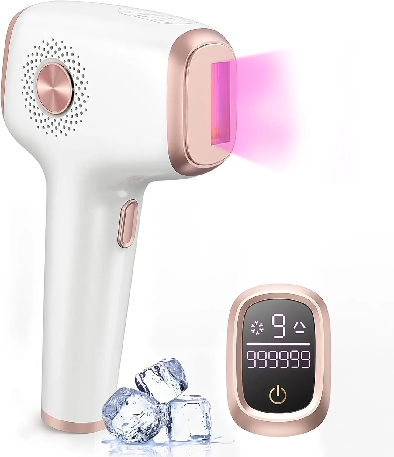 INNZA IPL Hair Removal with Ice Cooling Care Function for Women,Long-Lasting Results,999,999 Flashes Painless Hair Removal, Hair Removal Device for Armpits Legs Arms Bikini Line
INNZA IPL Hair Removal with Ice Cooling Care Function for Women,Long-Lasting Results,999,999 Flashes Painless Hair Removal, Hair Removal Device for Armpits Legs Arms Bikini Line