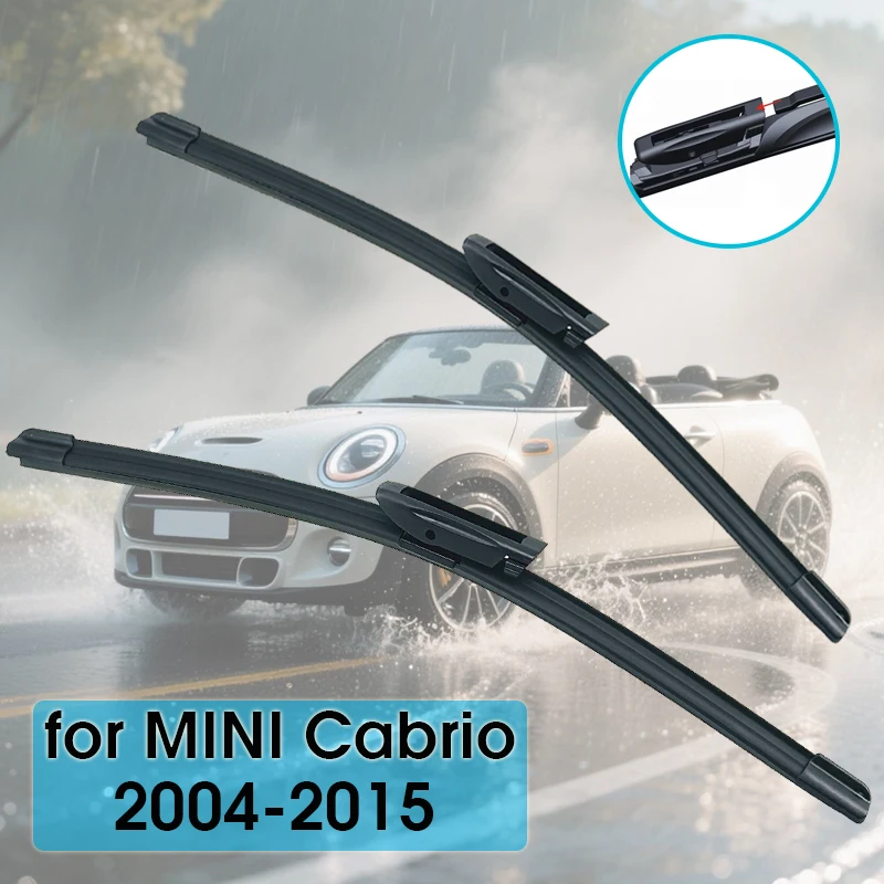 For Mini Cabrio R52 R57 Facelift 2004-2015 Car Wiper Blade Front Wipers Fit U Hook Bayonet Arm Windscreen Auto KAWOO Blades
For Mini Cabrio R52 R57 Facelift 2004-2015 Car Wiper Blade Front Wipers Fit U Hook Bayonet Arm Windscreen Auto KAWOO Blades