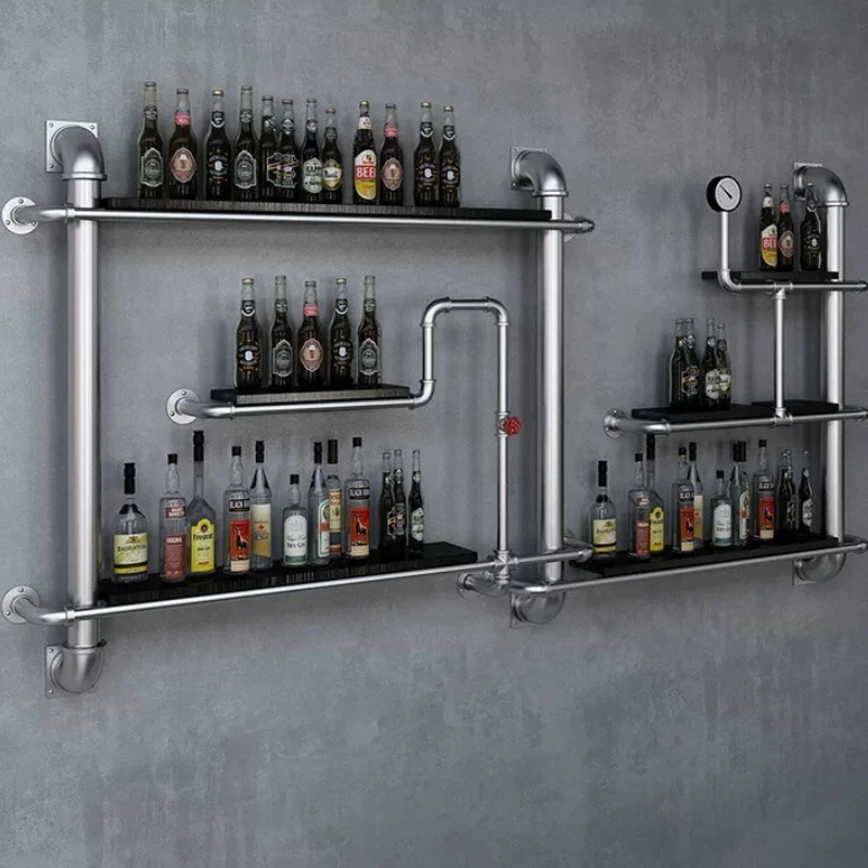 Industrial Wall Mounted Pipe Shelf, Rustic Iron Tiered Storage Rack for Home, Decorative Hanging Organizer for Living Room
Industrial Wall Mounted Pipe Shelf, Rustic Iron Tiered Storage Rack for Home, Decorative Hanging Organizer for Living Room