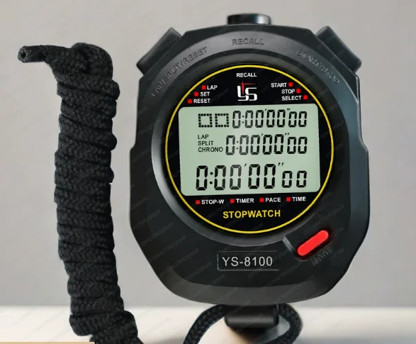 Electronic Stopwatch Timer, Special for Competitions, Running Track and Field Code Watch Timer
Electronic Stopwatch Timer, Special for Competitions, Running Track and Field Code Watch Timer