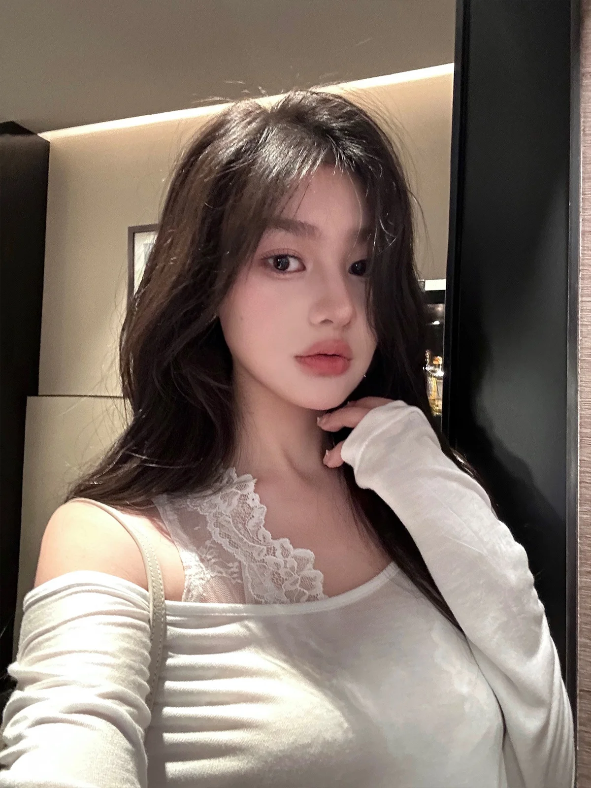 Chien Silk Long Sve Сексуальная солнцезащитная накидка на одно плечо Женская белая футболка свободного кроя в Корейском стиле для поездок на работу Fas...
Chien Silk Long Sve Сексуальная солнцезащитная накидка на одно плечо Женская белая футболка свободного кроя в Корейском стиле для поездок на работу Fas...