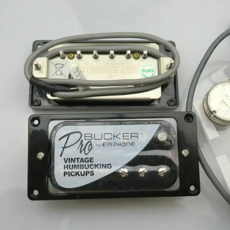 Гитарные звукосниматели ProBucker Humbucker – в комплекте профессиональный кабельный жгут для электрогитары
Гитарные звукосниматели ProBucker Humbucker – в комплекте профессиональный кабельный жгут для электрогитары