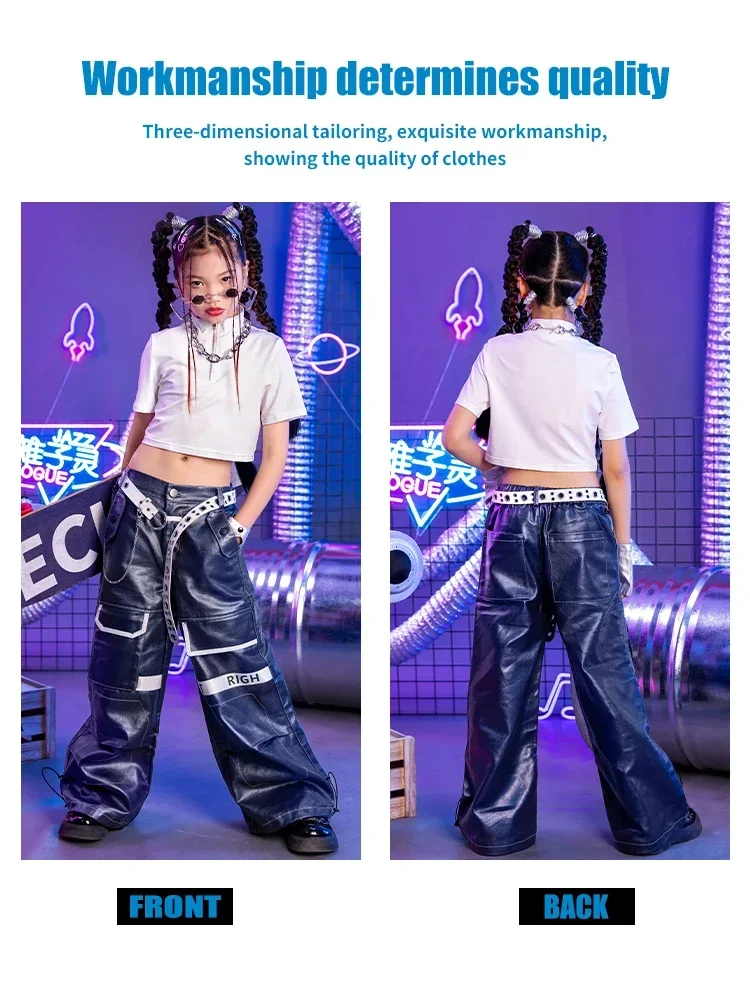 ZZL K-PoP Clothes Girls' jazz dance costumes children's performance costumes sets children's street dance hip hop clothes tide
ZZL K-PoP Clothes Girls' jazz dance costumes children's performance costumes sets children's street dance hip hop clothes tide